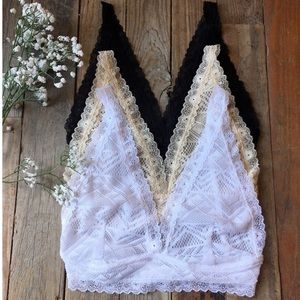 White lace Bralette